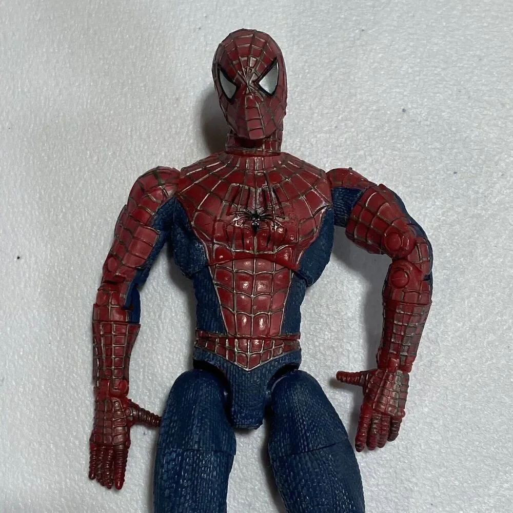 Vintage Marvel Spider-Man 6” Action Figure Tobey Maguire Sam Raimi